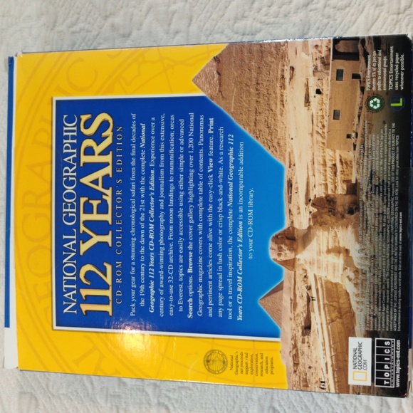 National Geographic 112 Years 32 CD-ROM Collector's Edition 1888 - 2000 - Picture 8 of 12